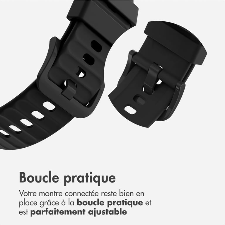 Bracelet Huawei Watch Fit 4 / 4 Pro 20mm Silicone - vue 2