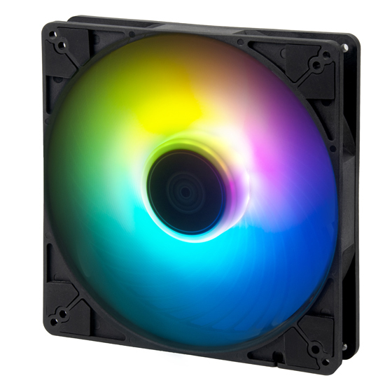 Silverstone Ap184i argb Lüfter 180mm Schwarz - vue 2