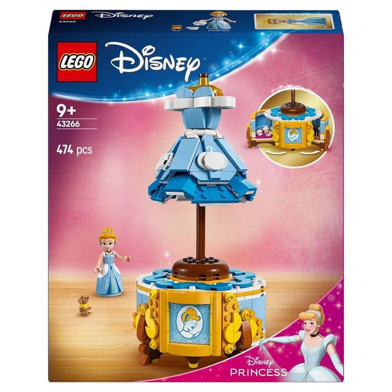 Robe de Cendrillon LEGO Disney Princess - Set de Construction Créatif - Neuf