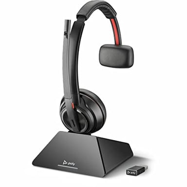 HP Poly Savi 8210 UC DECT 1880-1900 MHz USB-A Headset-EURO