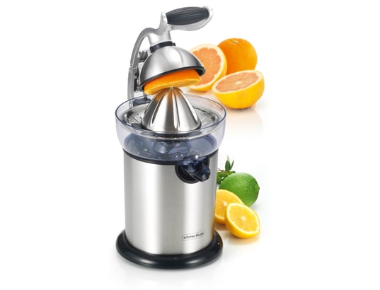 Presse-Agrumes KITCHEN CHEF KSPA 363172 – 130 W, Réservoir 0.8 L, Inox - vue 6