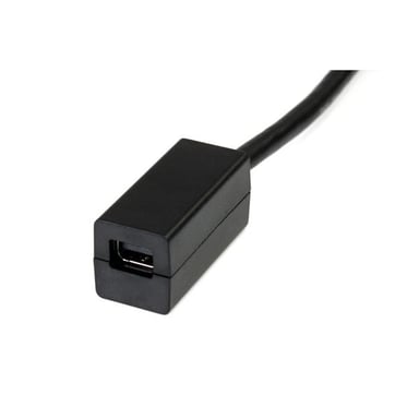 StarTech.com Cavo da DisplayPort a Mini DisplayPort 15 cm - Video UHD 4K x 2K - Cavo adattatore da DP maschio a Mini DisplayPort femmina - Cavo di prolunga da computer DP a monitor mDP 1.2