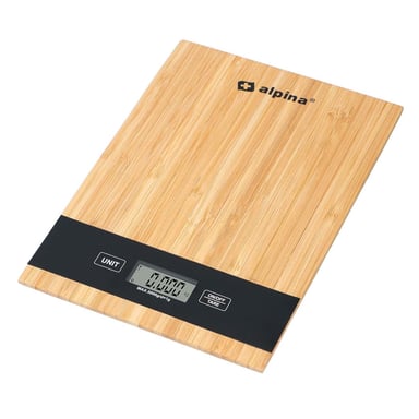 Bilancia da Cucina Digitale in Bambù fino a 5Kg Precisa