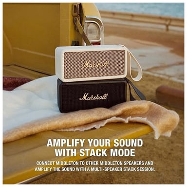 Sistema di altoparlanti wireless Marshall Middleton Cream - Qualità del suono eccezionale