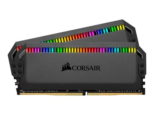 CORSAIR Dominator Platinum RGB - DDR4 - 32 GB: 2 x 16 GB - DIMM 288 patillas - sin búfer