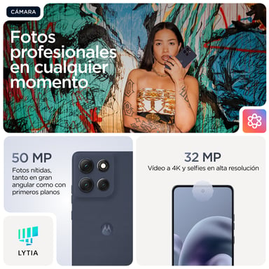 Motorola moto g86 (5G) 256 Go, Bleu foncé