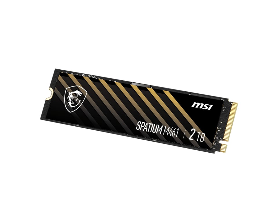MSI S78 440Q550 P83 disque SSD .2 PCI Express 4.0 NVMe 3D NAND Neuf - vue 2