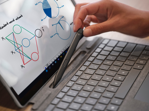 Microsoft Surface Pro Signature Keyboard AZERTY Français Microsoft Cover port Platine - Neuf