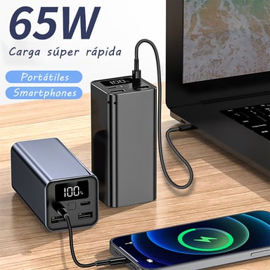 LEOTEC Powerbank 20000 mAh 65w ricarica rapida