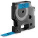 Dymo D1 45016 Ruban d'étiquettes original pour étiqueteuse - Texte noir sur fond bleu - Largeur 12