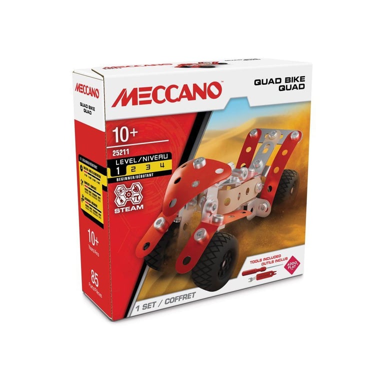 Meccano Quad Bike APM11114 85 pièces