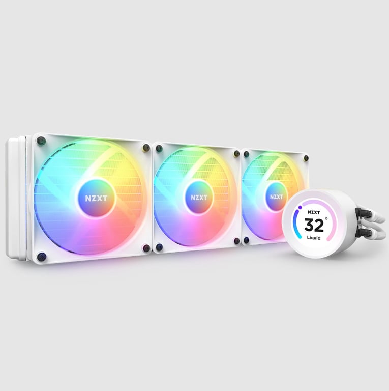 NZXT Kraken Elite 360 RGB Processeur Refroidisseur de liquide tout en un 12 cm 1 pièce Neuf - vue 5