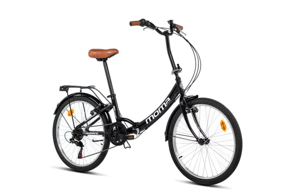 Bicicleta Plegable Urbana SHIMANO TOP CLASS 24'' Aluminio, Shimano 6v. Sillin Confort