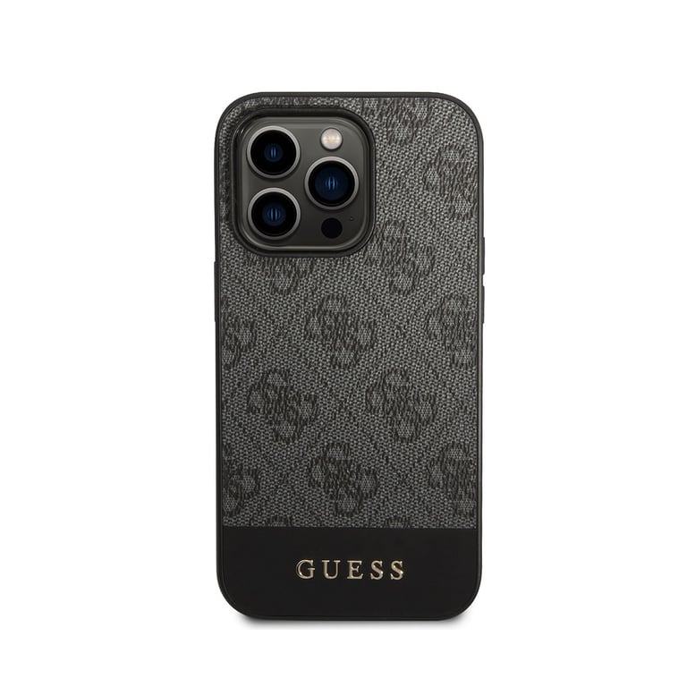 Guess Coque pour Apple iPhone 14 Pro Max Édition 4G Stripe Ultra-Chic