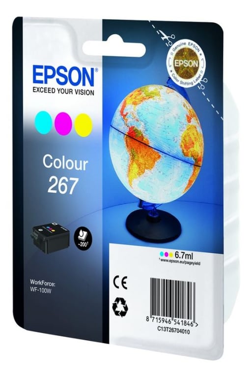 Epson Multipack 267 Cyan Jaune - vue 4
