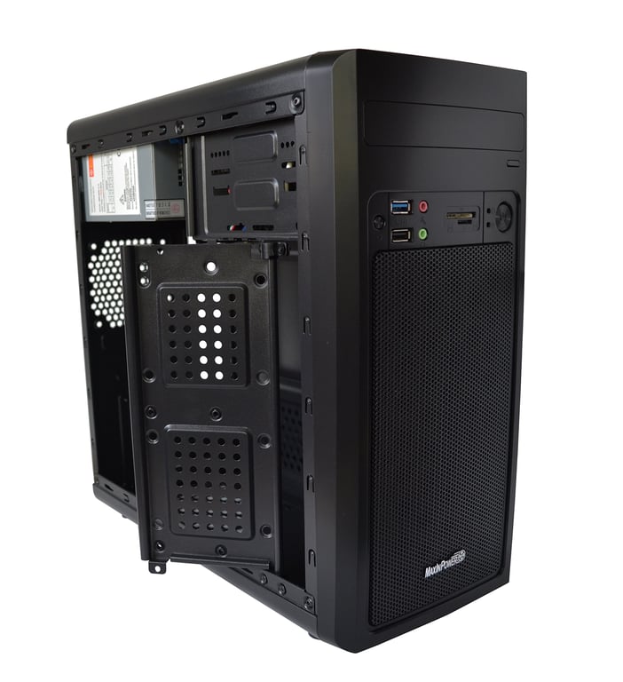 Boitier MicroATX MIP AERO+alim. 1usb21usb3 +lecteur carte Neuf - vue 3