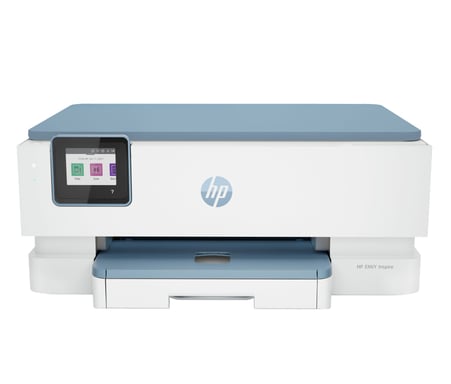 HP Envy Inspire 7221e Todo en Uno Color de Inyección de Tinta Copiadora Escáner - 6 meses de tinta instantánea incluida con HP+ - HP