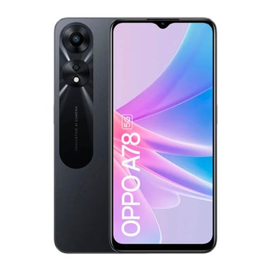 OPPO A78 (5G) 128 Go, Noir