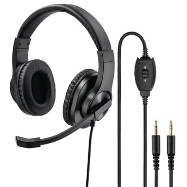 Hama HS-P300 Auriculares con cable Diadema Play Negro