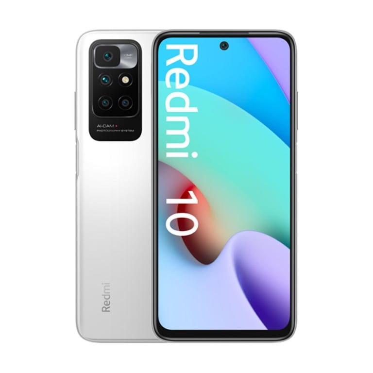 Redmi 10 (2022) 64 Go, Blanc, débloqué - Neuf