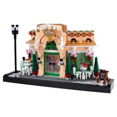 Café Français LEGO Icons 10362 - Set de Construction Décoratif pour Adultes