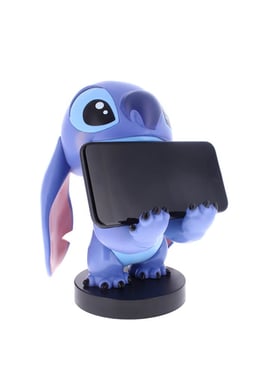 Figura da collezione di Exquisite Gaming Stitch Cable Guy, supporto per telefono e controller