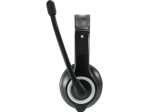 Equip 245301 auricular y casco Auriculares Alámbrico Diadema Llamadas/Música USB tipo A Negro