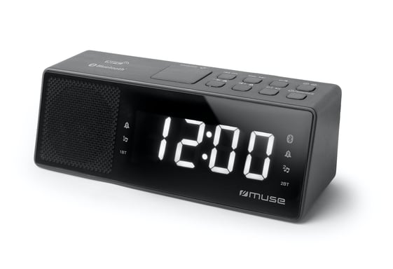 Muse M-172 BT Horloge Numérique Noir