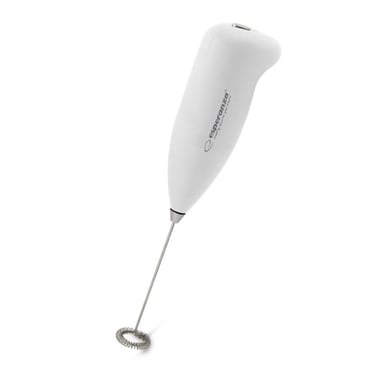 Esperanza EKF001W Mousseur per latte manuale, latte, bianco
