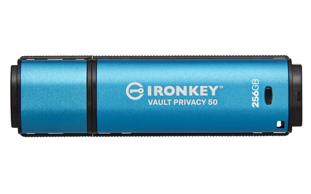 Kingston Technology IronKey 256 Go Vault Privacy 50 chiffrée AES-256, FIPS 197