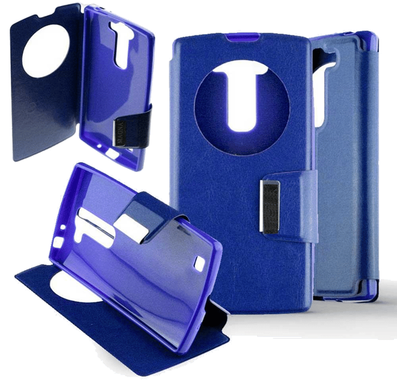 Etui Folio compatible Bleu LG G4S