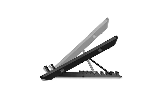 DeepCool U PAL système de refroidissement pour ordinateurs portables 39,6 cm (15.6'') 1000 tr/min Noir