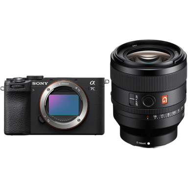 Appareil photo hybride Sony A7C II Noir + FE 50mm f/1.4 GM + Ebook  20 astuces pour des images qui claquent  - Neuf
