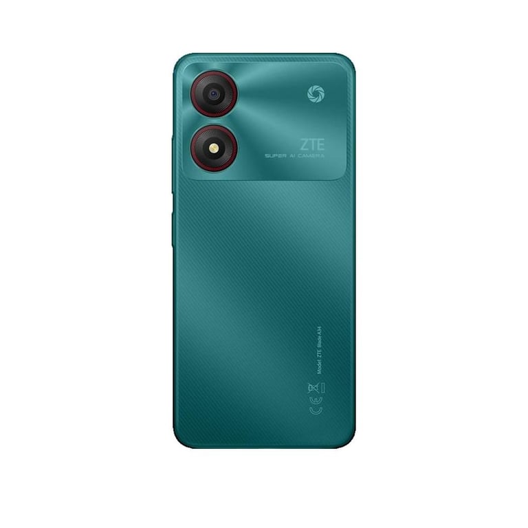 ZTE Blade A34 16 8 cm 6.6 Double SIM Android 13 4G USB Type C 2 Go 5000 mAh - vue 3