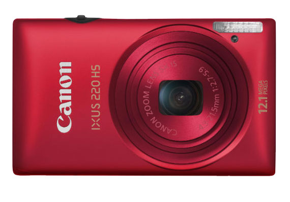 Canon Digital Ixus 220 Hs 1/2.3 Appareil-Photo Compact 12,1 Mp Cmos 4000 X 3000 Pixels Rouge