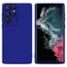 Coque pour Samsung Galaxy S22 ULTRA en FLUID BLEU Housse de protection Étui en silicone TPU flexible