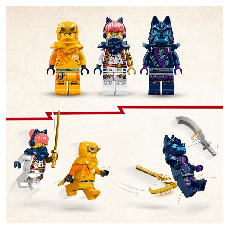 Lego Ninjago Le Jeune Dragon Riyu 71810 Lego La Boîte - vue 2