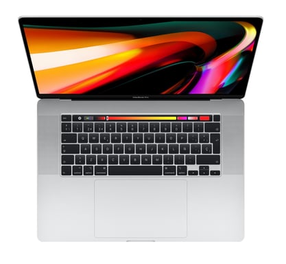MacBook Pro Core i9 (2019) 16', 5 GHz 1 To 16 Go AMD Radeon Pro 5500M, Argent - AZERTY