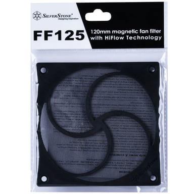 Silverstone SST-FF125B pièce et accessoire pour systèmes de refroidissement d'ordinateurs Filtre de ventilateur