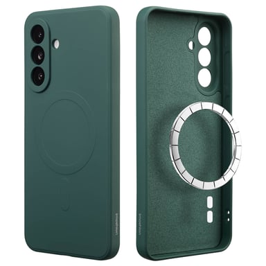 imoshion Coque Couleur avec MagSafe pour Samsung Galaxy A36 - Vert foncé