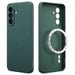 imoshion Coque Couleur avec MagSafe pour Samsung Galaxy A36 - Vert foncé