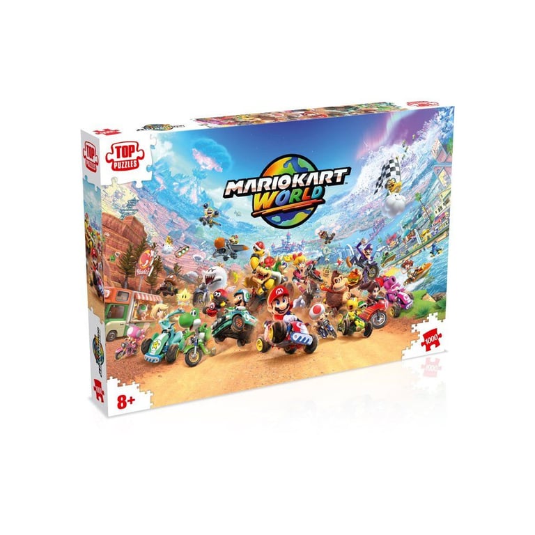 Puzzle WINNING MOVES Mario Kart World 1000 pièces Dès - vue 7