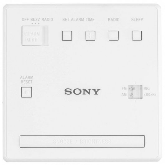 Radio réveil Icfc1 b Sony Le Radio Réveil - vue 9