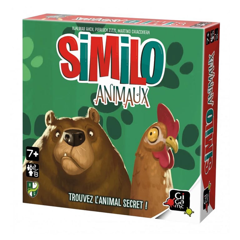 Similo : Le jeu de déduction pour découvrir l'animal secret - Neuf