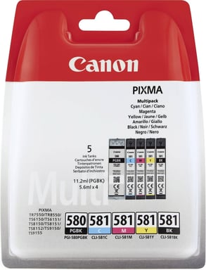 CANON PGI-580 PGBK/CLI-581 CMYBK Multipack