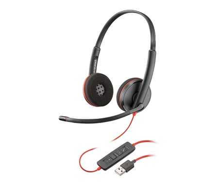 Poly Micro-casque stéréo USB-A Blackwire 3220 (lot)