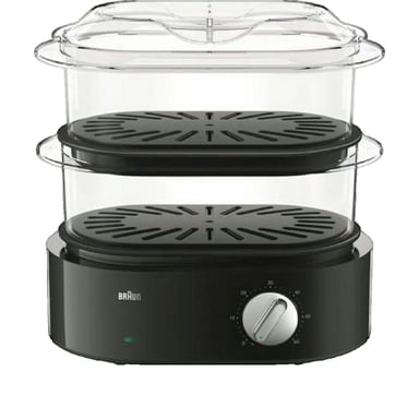 Cocedor al vapor Braun IdentityCollection FS 5100 BK negro