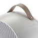 MEACO MeacoFan 1056, ventilador de aire, ideal para dormitorios y salas, ultra silencioso con oscilación 360°, motor de bajo consumo, 12 velocidades, control remoto, blanco