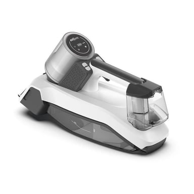 Shampouineuse sans fil - EZICLEAN - SPOT REMOVER W100 - 15000 Pa - 60 W - 20 min - 0,5 L - Blanc / Gris