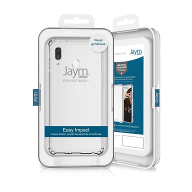 JAYM - Funda reforzada para Samsung Galaxy A32 / 4G - Flexible y resistente - Certificado 2 Metros Caída - Transparente